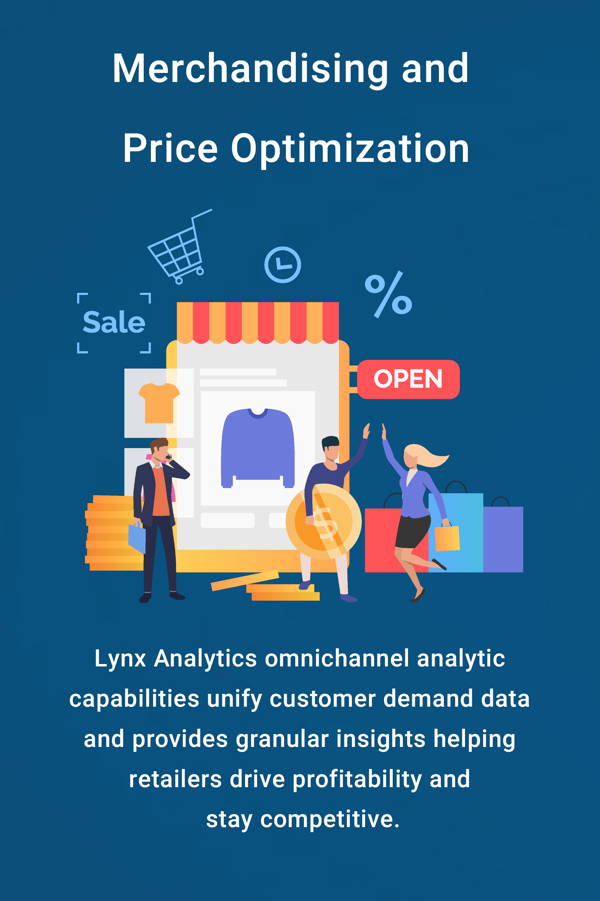 Lynx Analytics omnichannel analytic capabilities unify customer  demand data and provides granular insights helping retailers drive  profitability and stay competitive_mobile